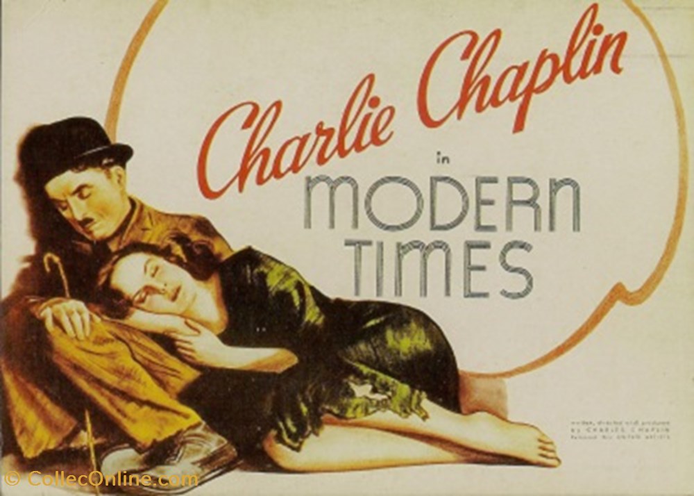 Modern times cartes postales autres modern times