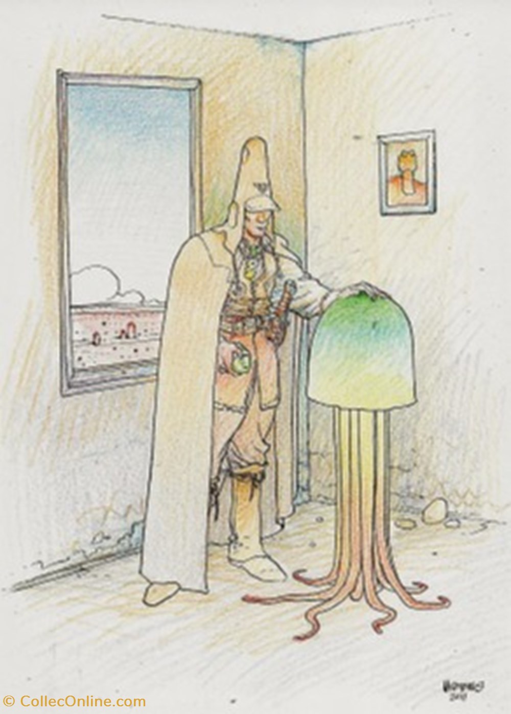 Arzak l'intemporel cartes postales bande dessinee arzak intemporel