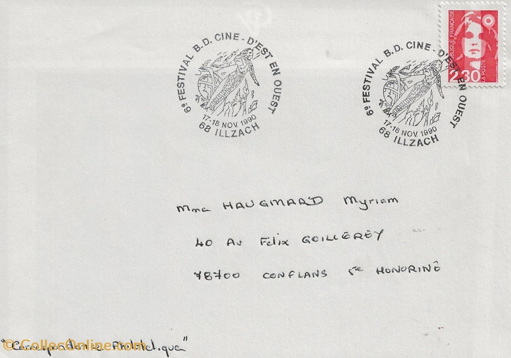 timbres illzach 68 1990 bedecine