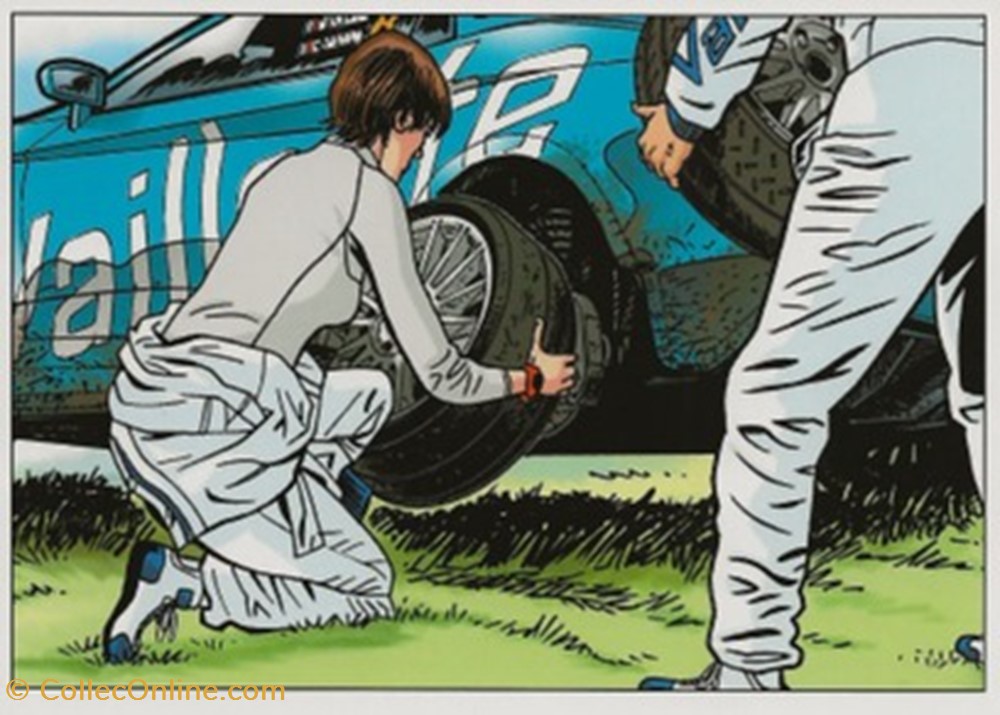 Michel Vaillant 2015 cartes postales bande dessinee michel vaillant 2015