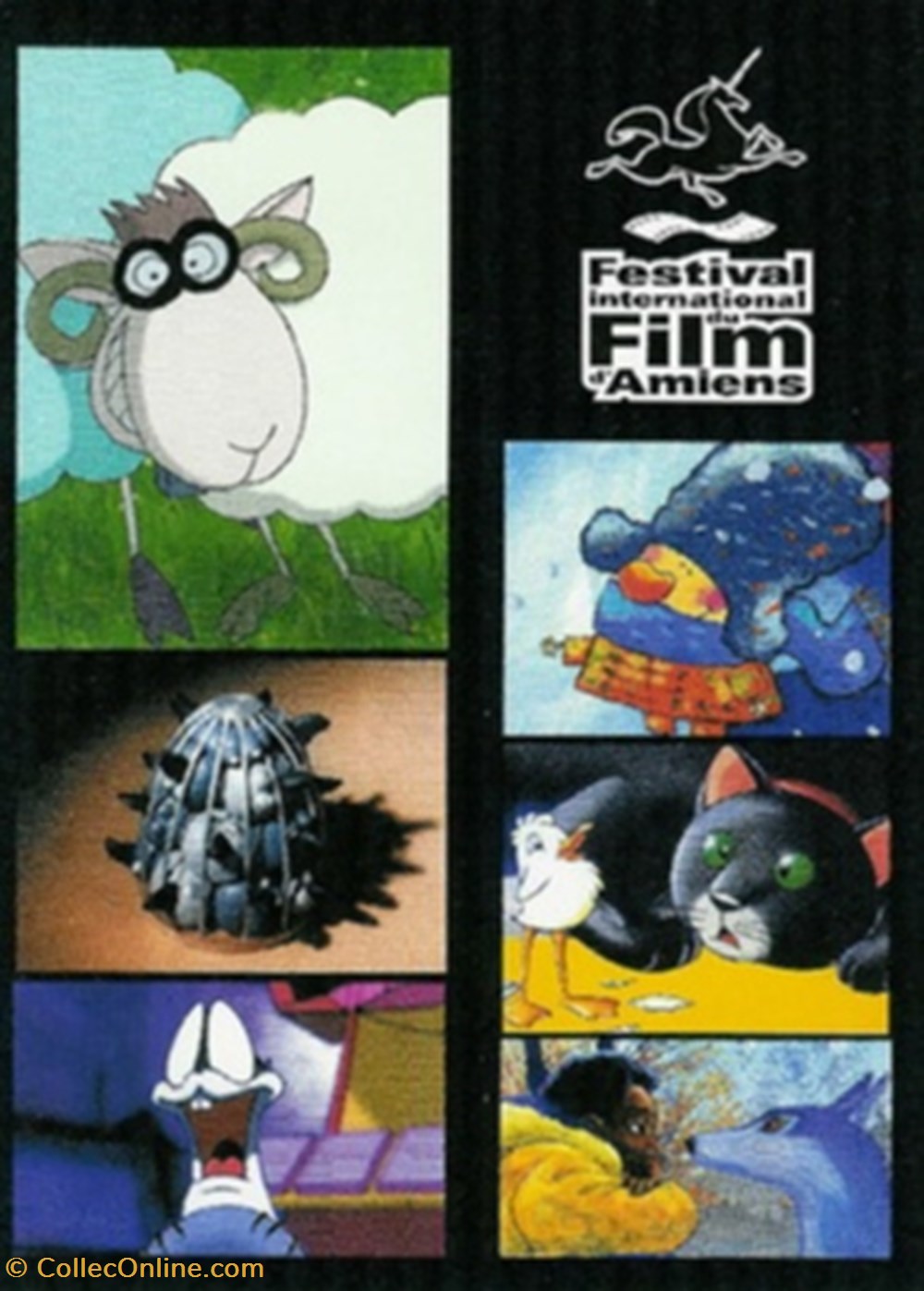 cartes postales autres amiens festival du film 2001 3eme version