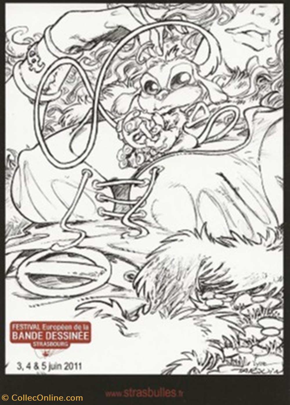 Strasbourg (67) 2011 cartes postales bande dessinee strasbourg 67 2011