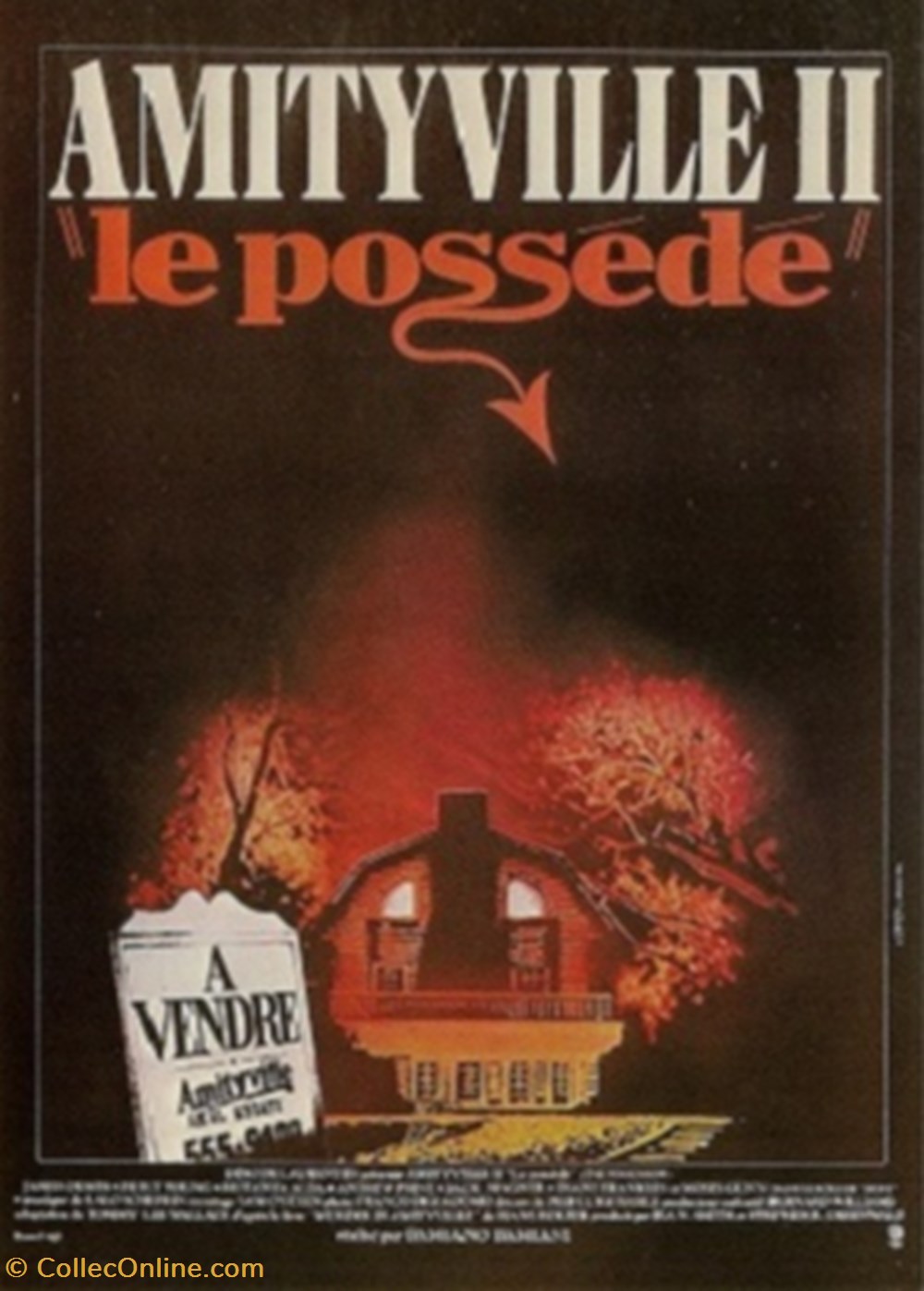 Amityville II "le possédé" cartes postales autres amityville ii le possede