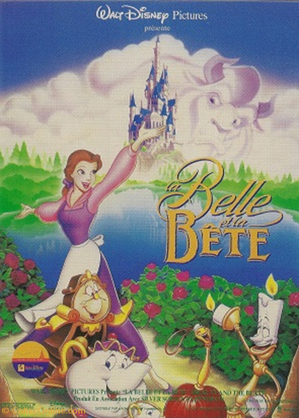 La belle et la bête cartes postales autres la belle et la bete