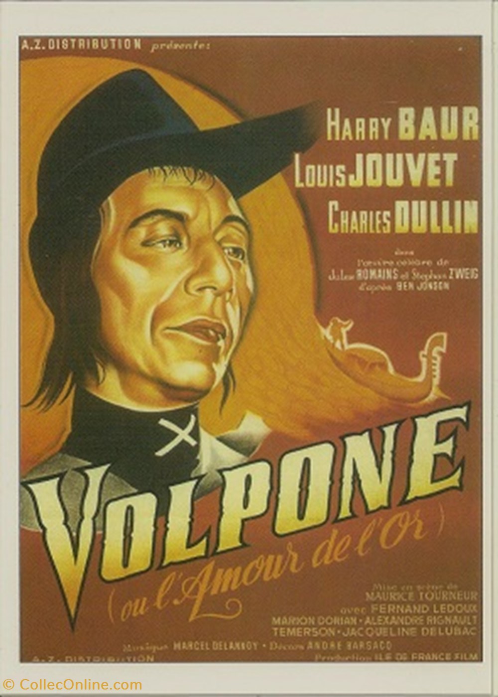 Volpone cartes postales autres volpone