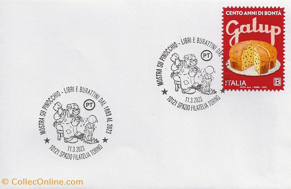 Torino (Italie) 2023 Mostra su Pinocchio timbres torino italie 2023 mostra su pinocchio