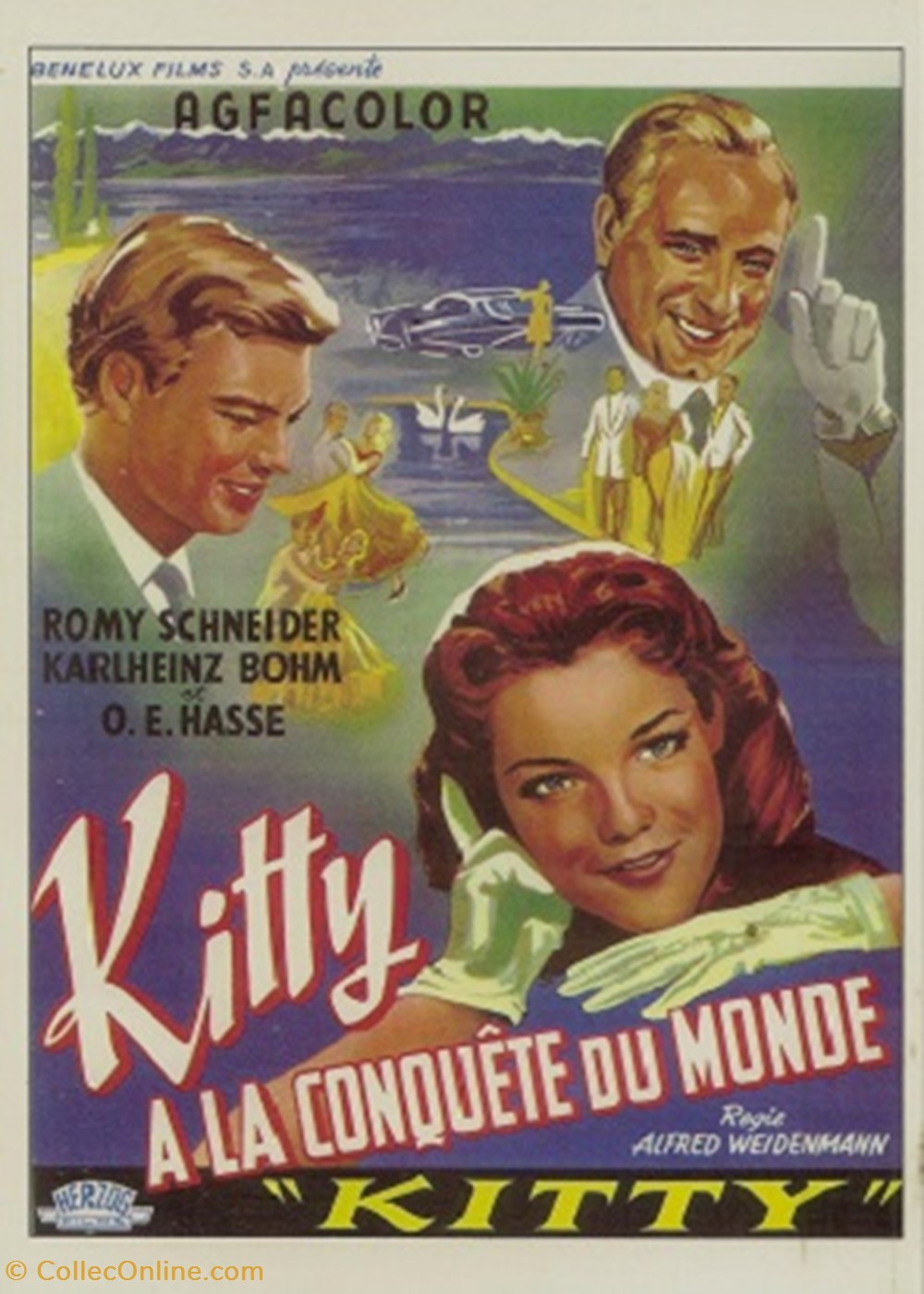 Kitty à la conquête du monde cartes postales autres kitty a la conquete du monde