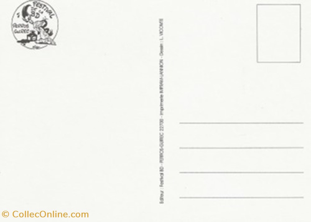 Perros-Guirrec (22) 1999 cartes postales bande dessinee perros guirrec 22 1999