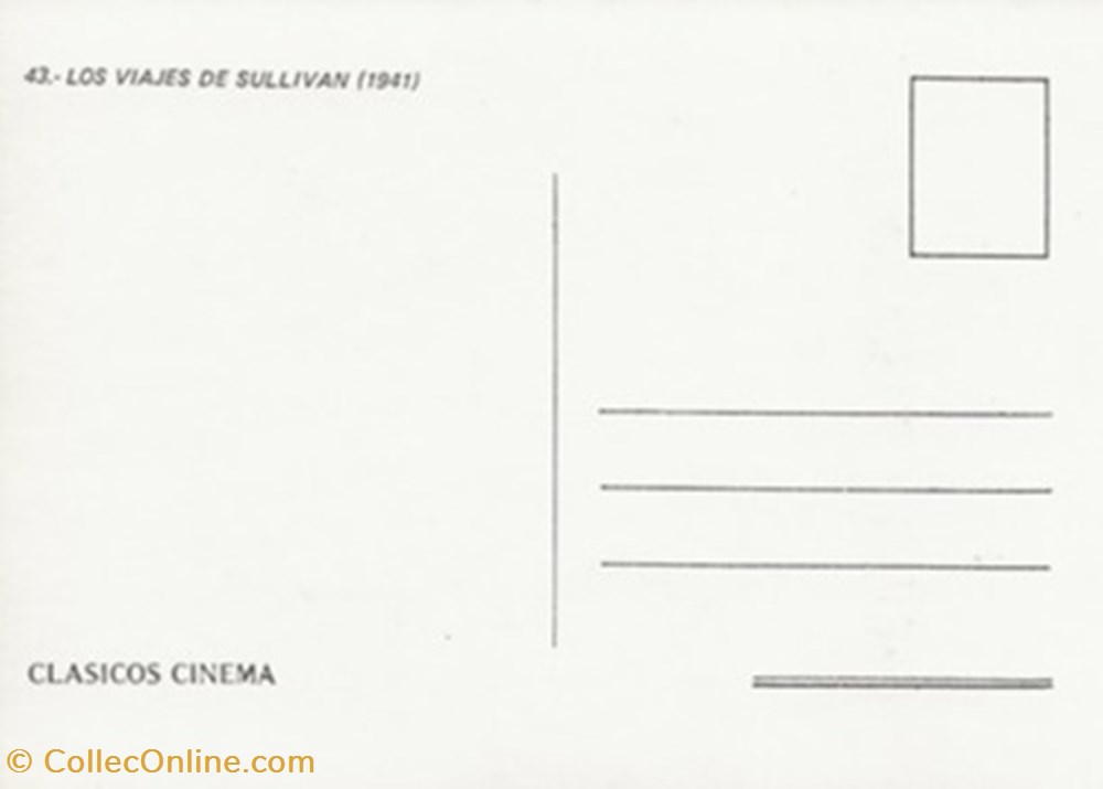 cartes postales autres sullivan s travels