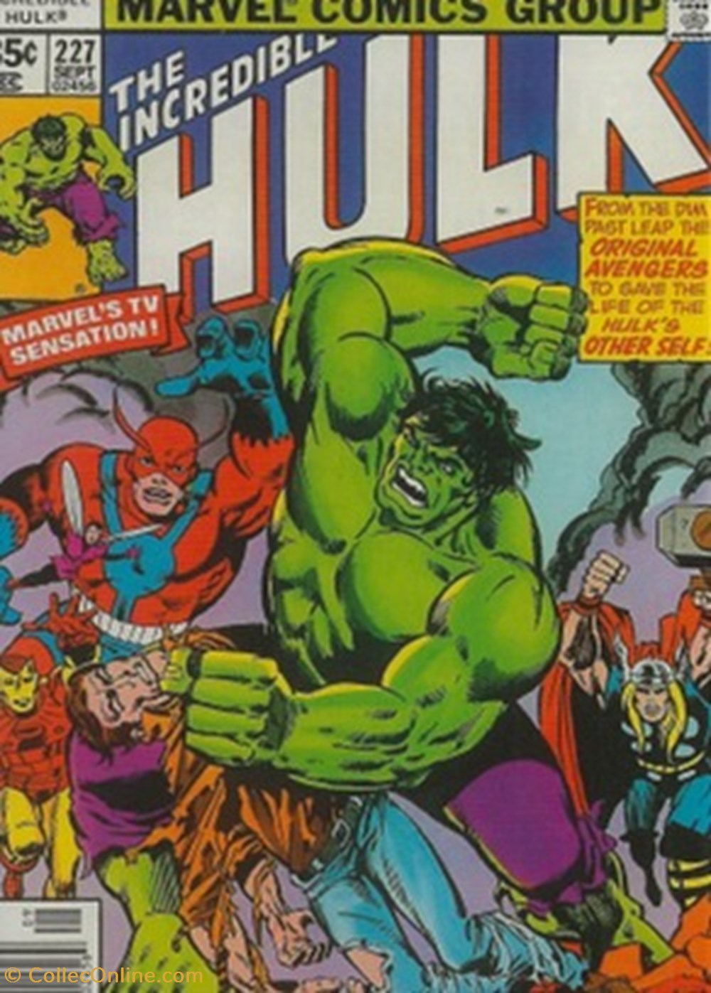 cartes postales bande dessinee marvel