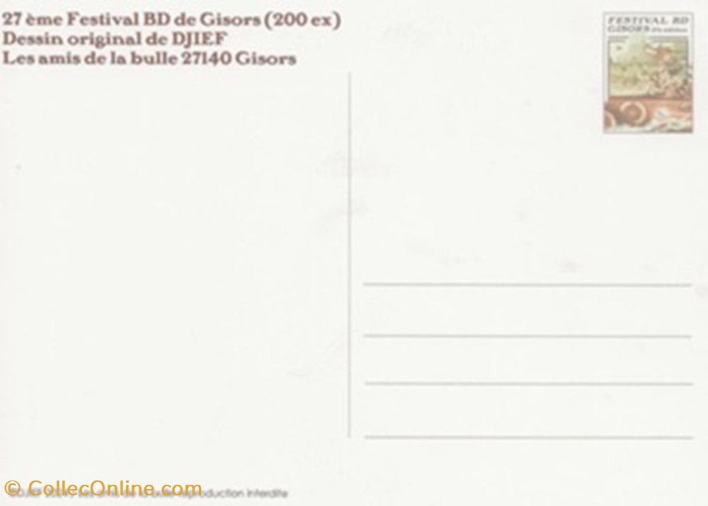 Gisors (27) 2024 cartes postales bande dessinee gisors 27 2024