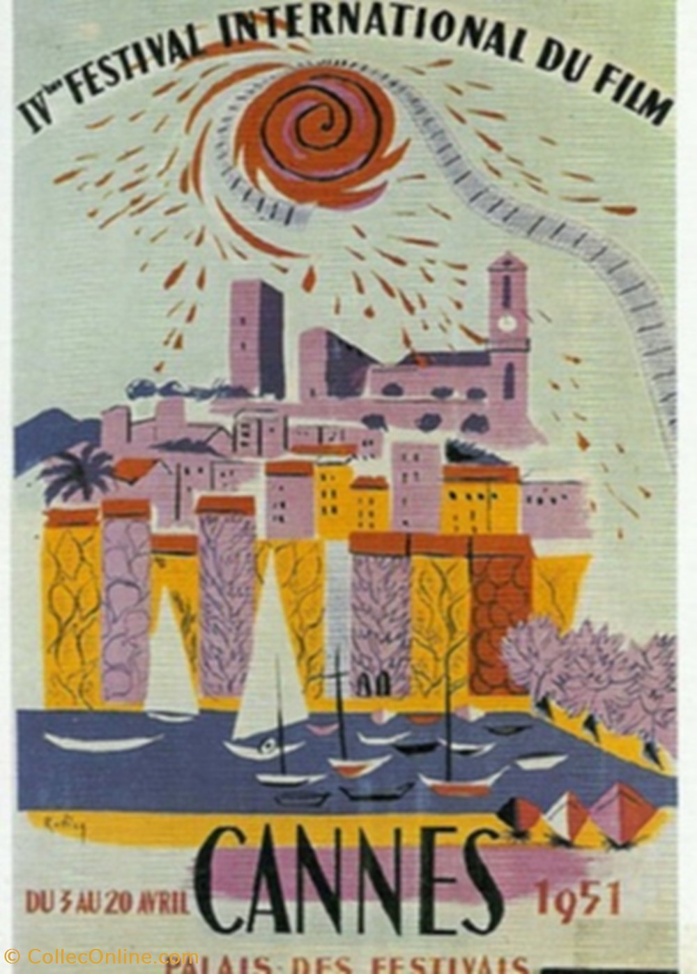 cartes postales autres cannes festival international du film 1951