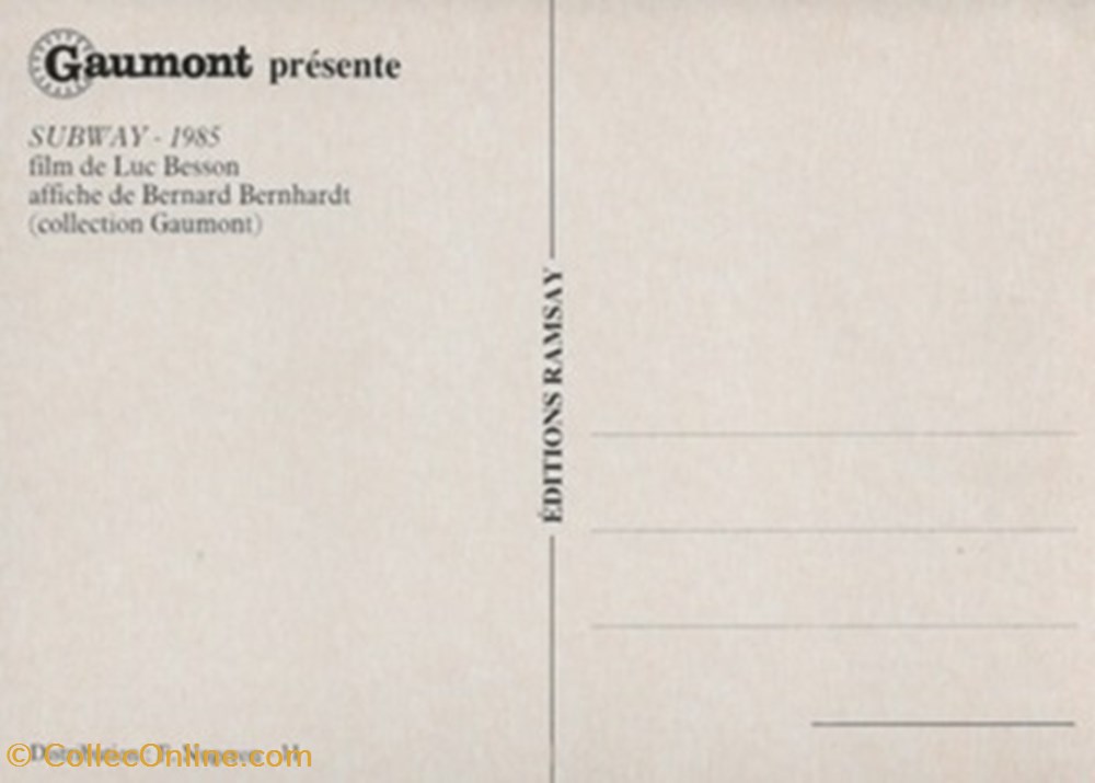 Subway cartes postales autres subway