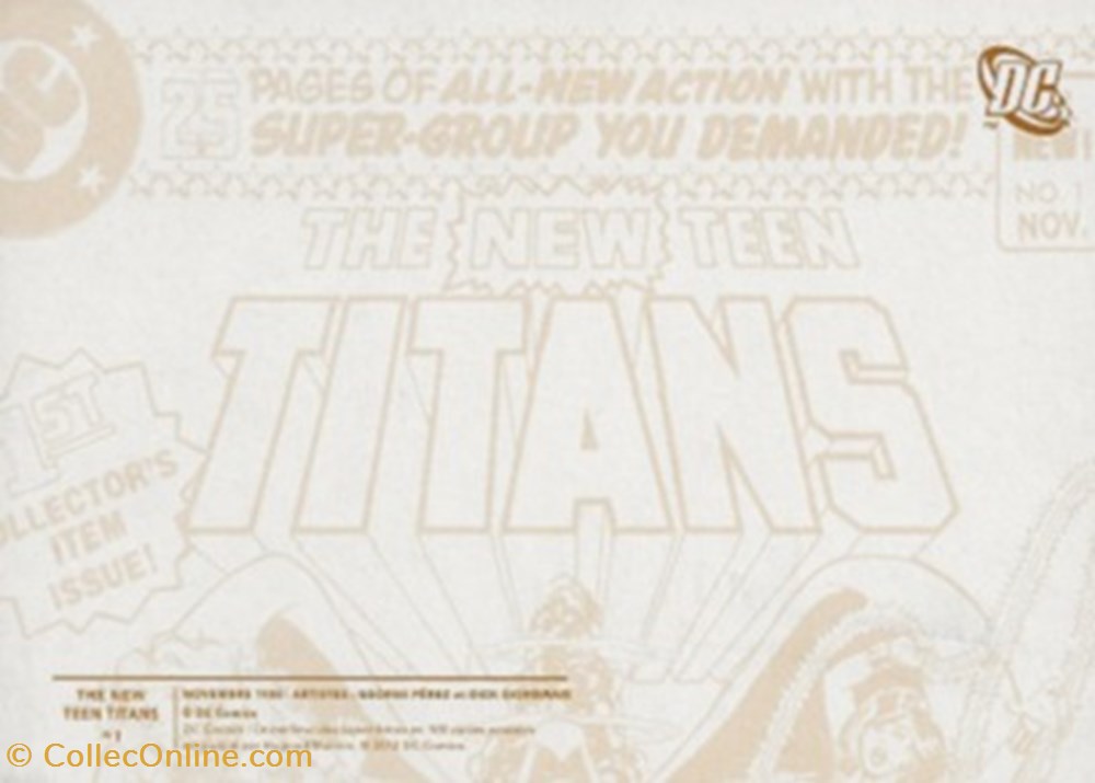 DC Comics cartes postales bande dessinee dc comics