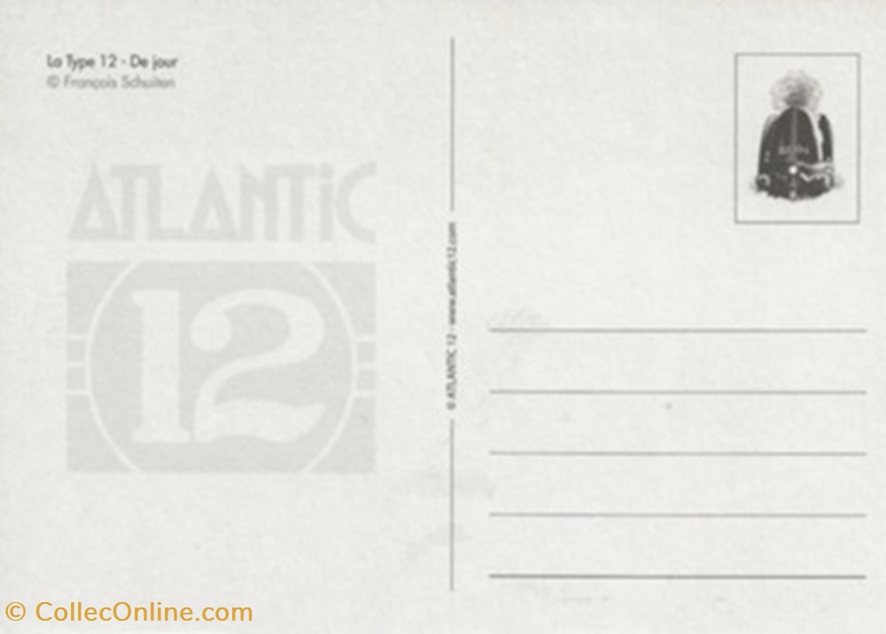 cartes postales bande dessinee francois schuiten