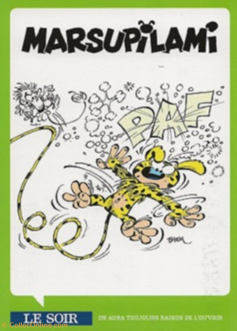 Marsupilami cartes postales bande dessinee marsupilami