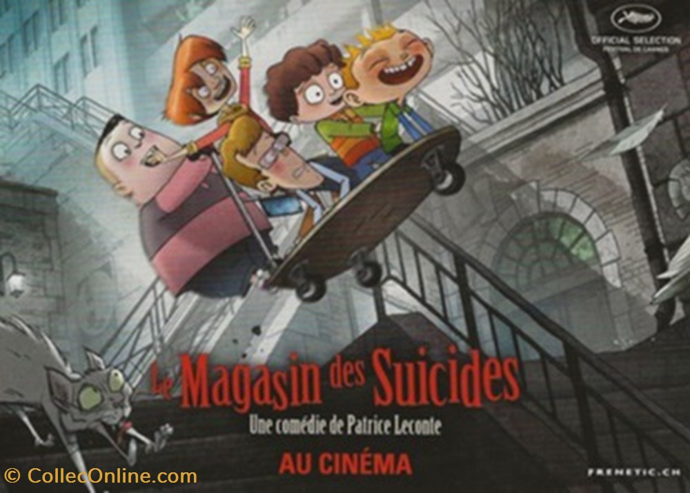 Le magasin des suicides cartes postales autres le magasin des suicides