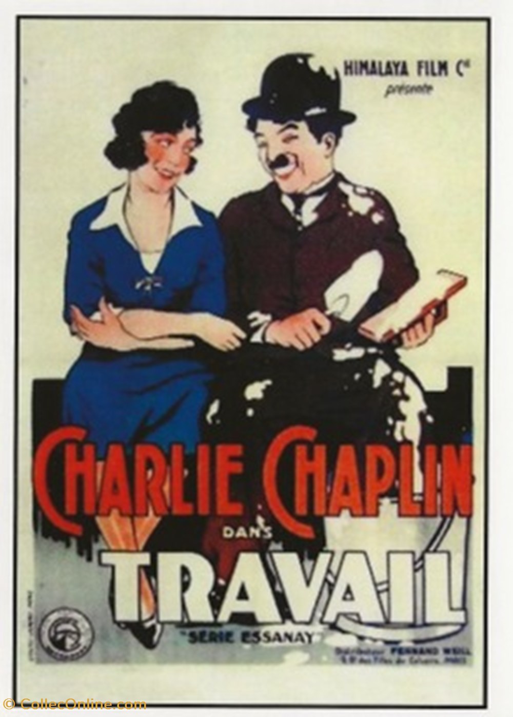 cartes postales autres travail