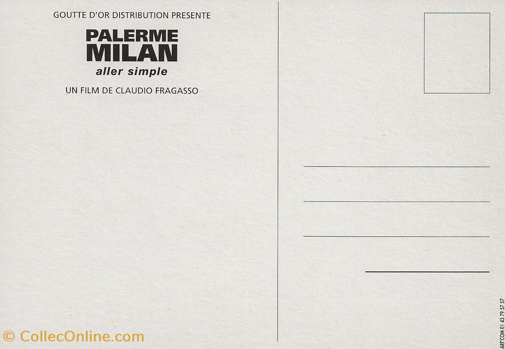 cartes postales autres palerme milan aller simple