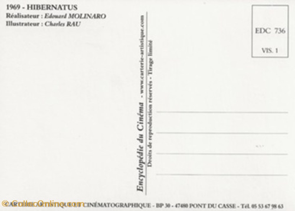 Hibernatus cartes postales autres hibernatus