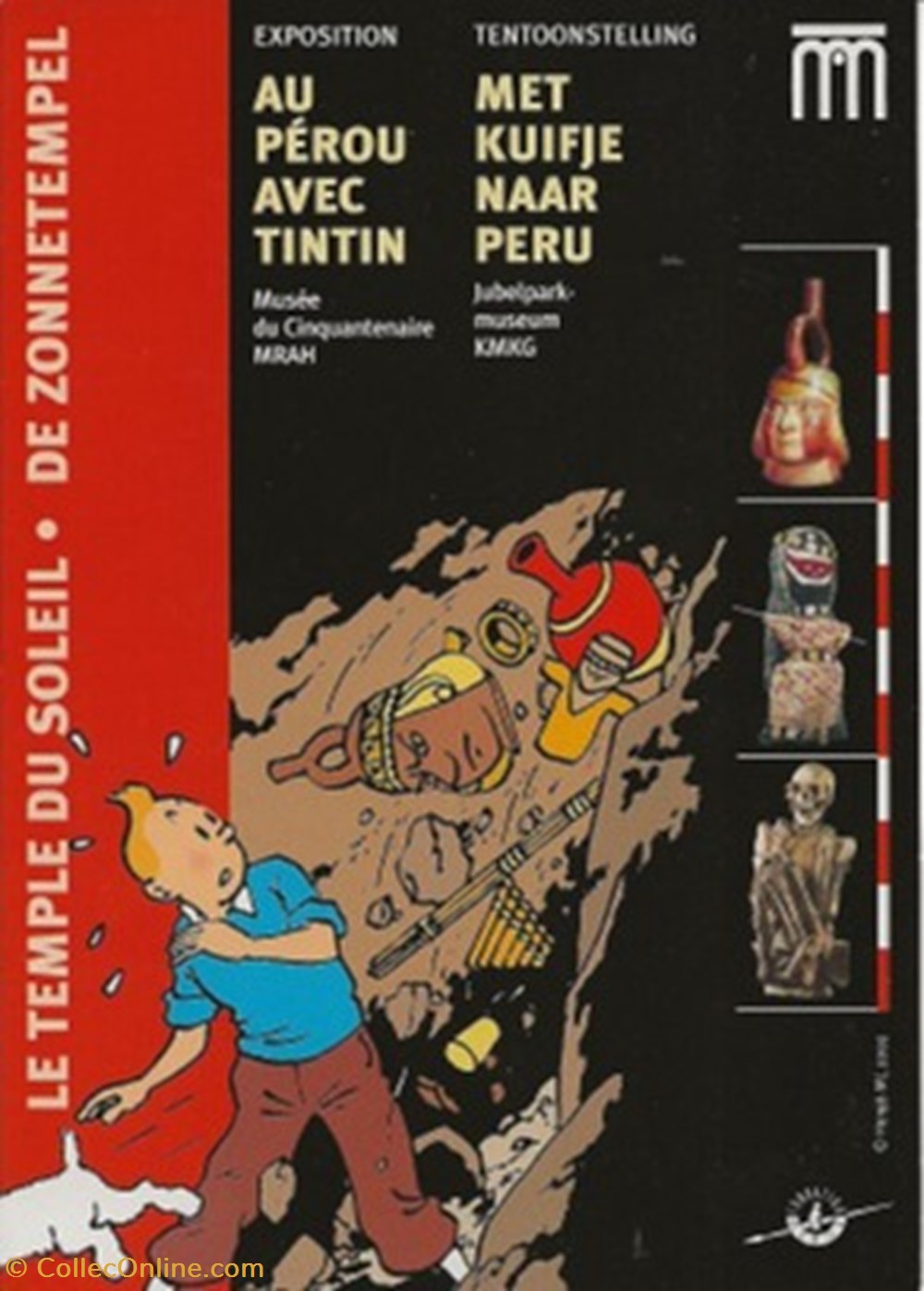 Tintin cartes postales bande dessinee tintin