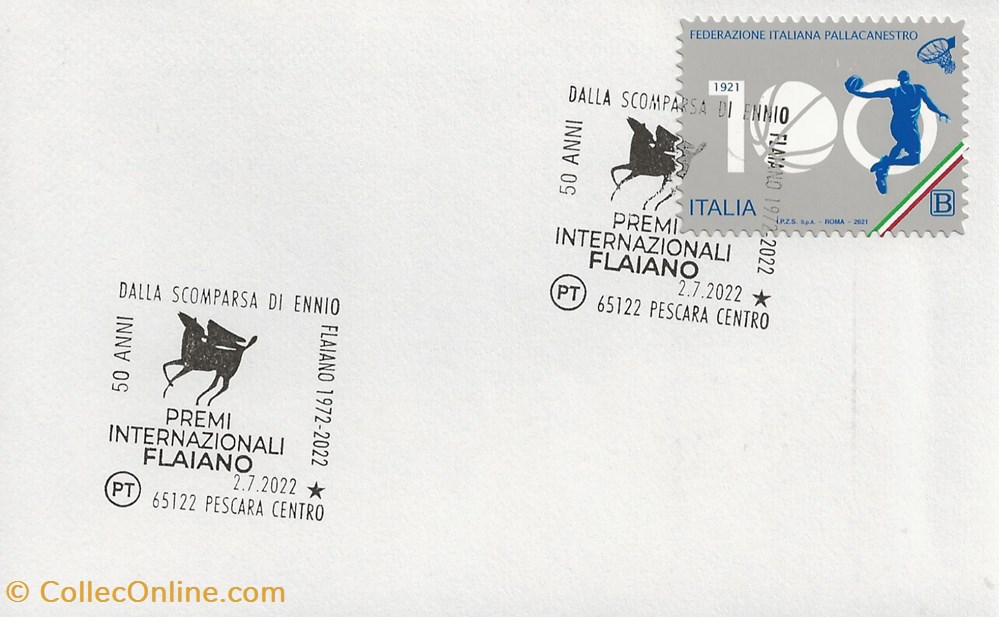 Pescara (Italie) 2022 Premi interazionali Flaiano timbres pescara italie 2022 premi interazionali flaiano