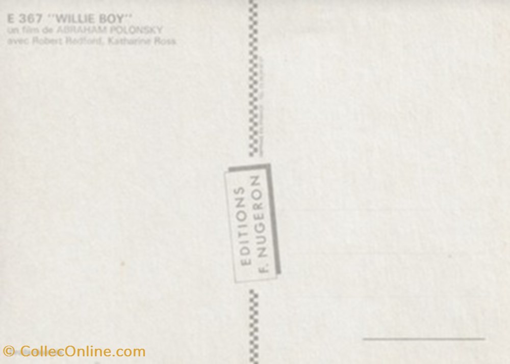 Willie boy cartes postales autres willie boy