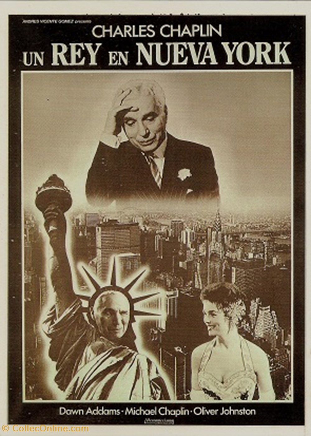 cartes postales autres un rey en nueva york