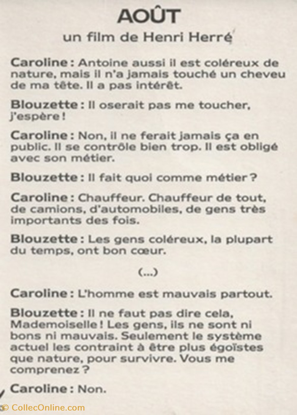 cartes postales autres aout