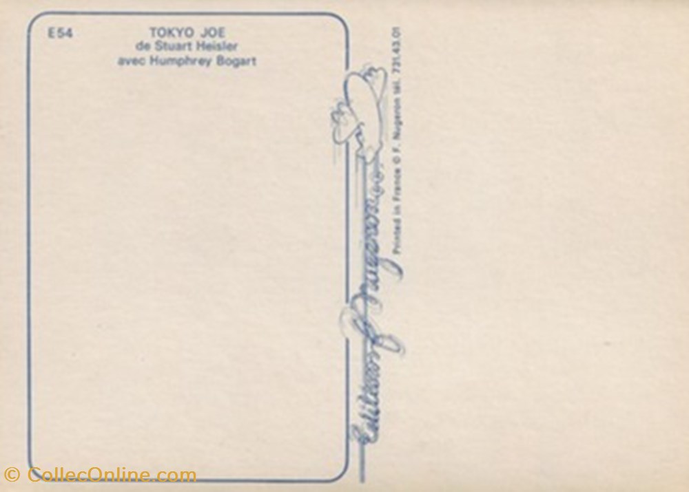 cartes postales autres tokyo joe