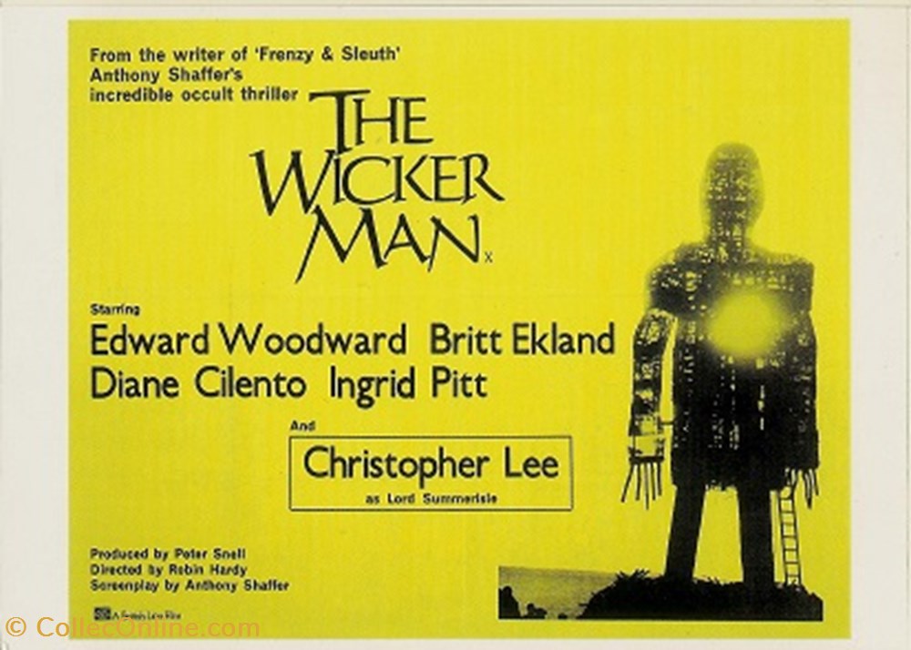 cartes postales autres the wicker man
