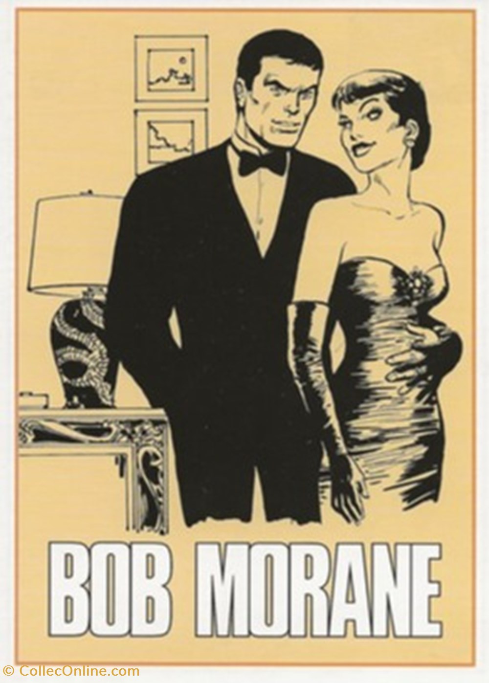 Bob Morane cartes postales bande dessinee bob morane