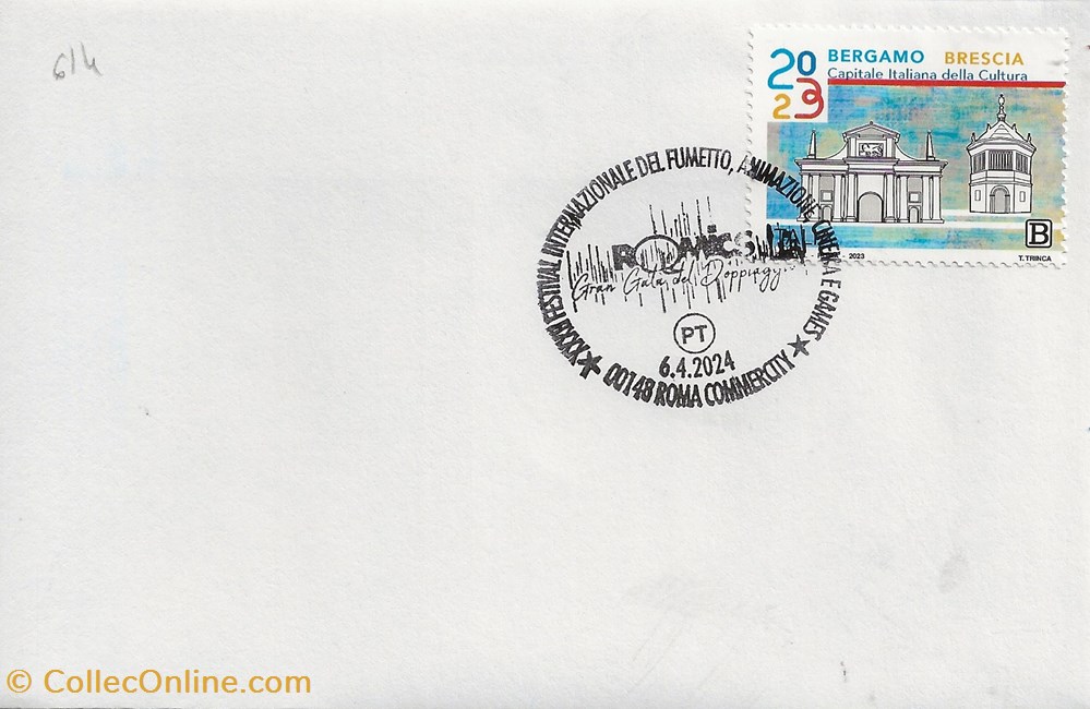 timbres roma italie 2024 xxxii edizione romics