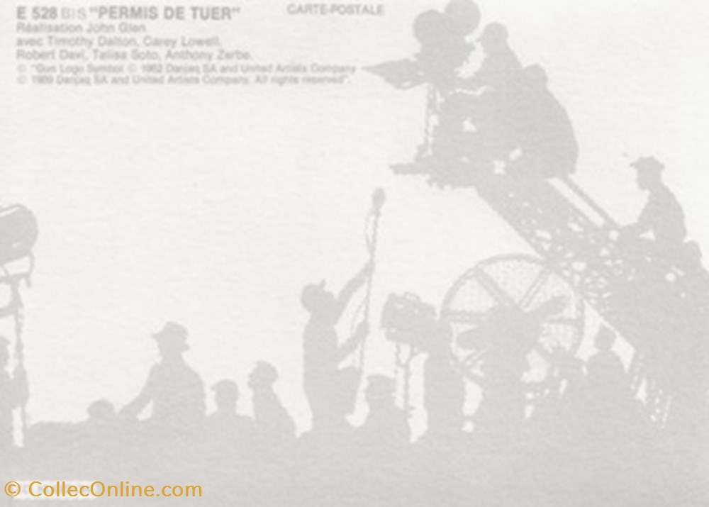 cartes postales autres permis de tuer
