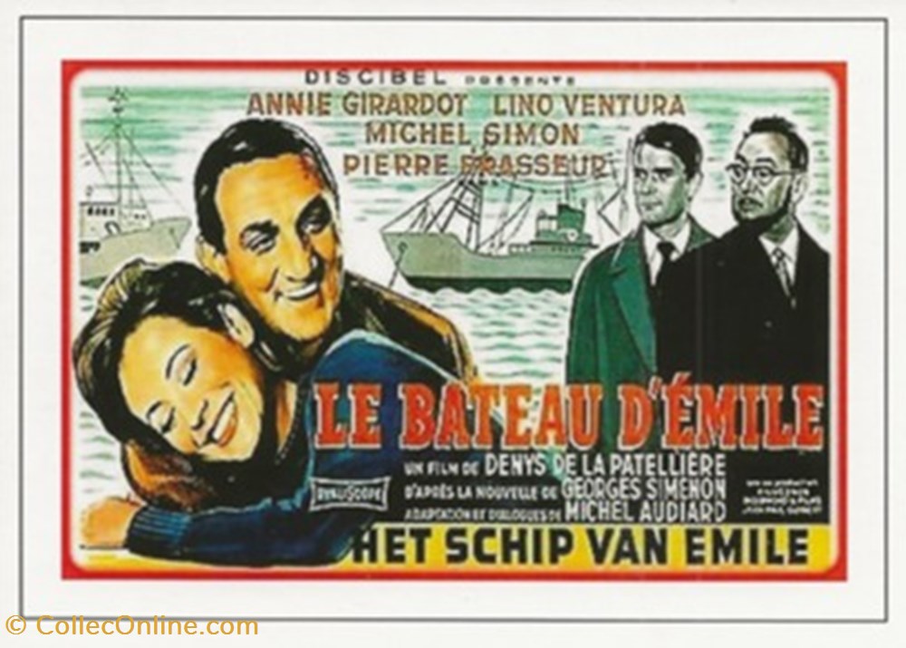 Le bateau d'Emile cartes postales autres le bateau emile