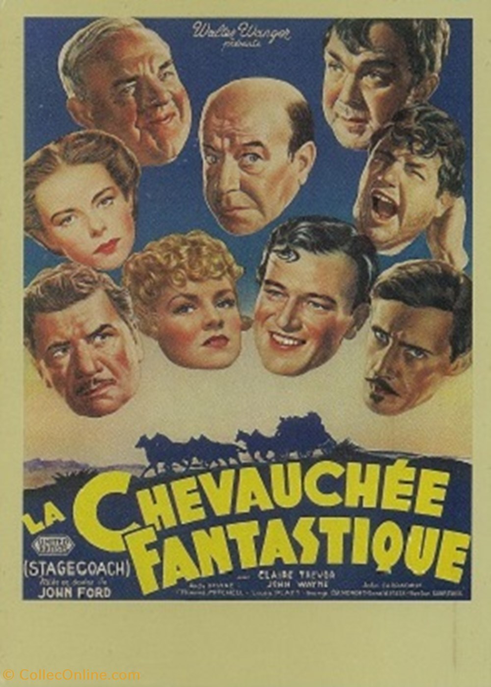 La chevauchée fantastique cartes postales autres la chevauchee fantastique