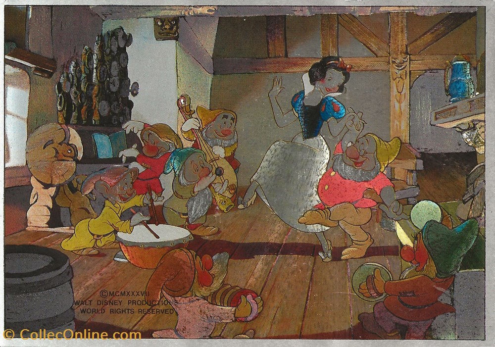 Blanche-Neige et les 7 nains 3 cartes postales autres blanche neige et les 7 nains