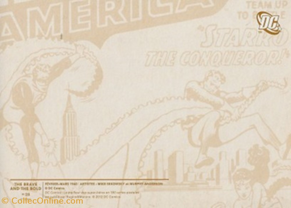 DC Comics cartes postales bande dessinee dc comics