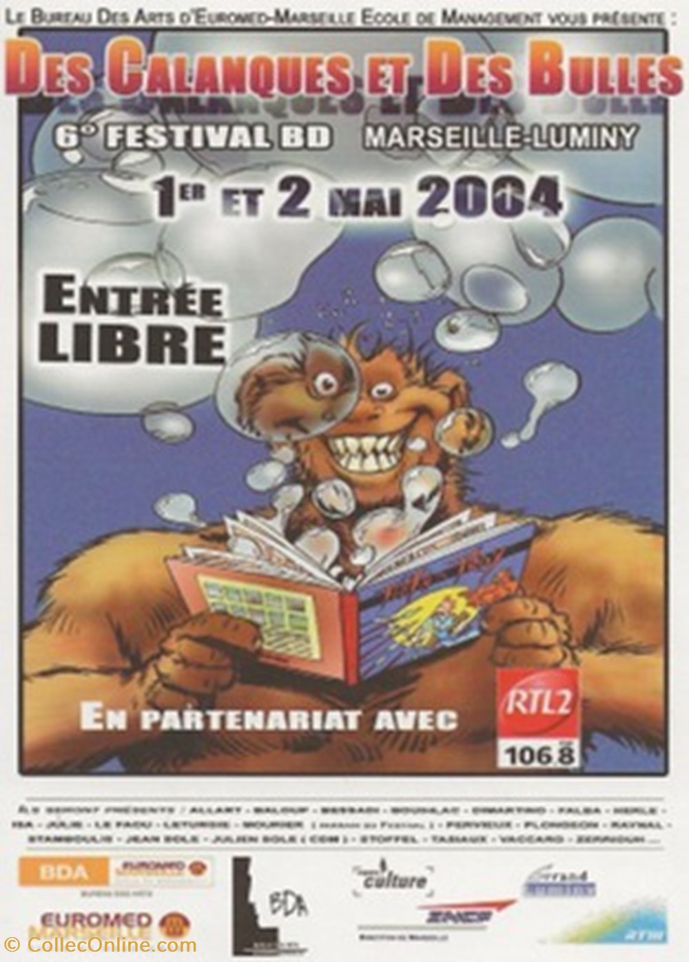 Marseille (13) 2004 cartes postales bande dessinee marseille 13 2004