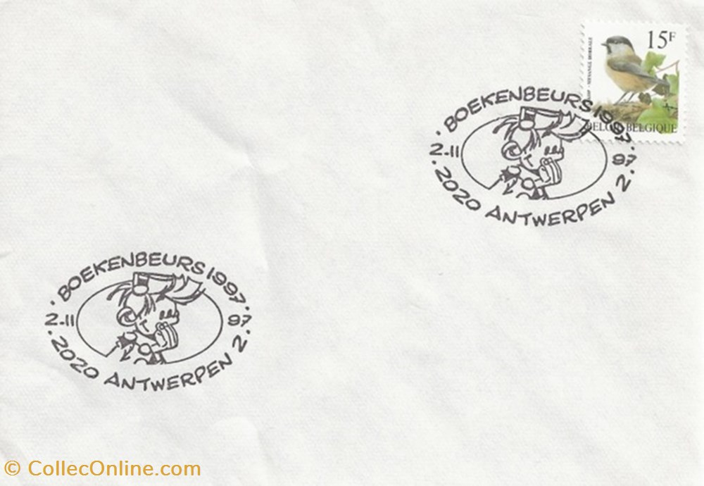 Antwerpen (Belgique) 1997 Boekenbeurs timbres antwerpen belgique 1997 boekenbeurs