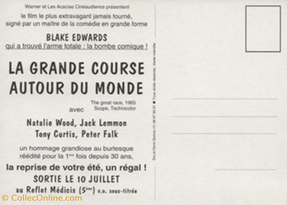 cartes postales autres la grande course autour du monde