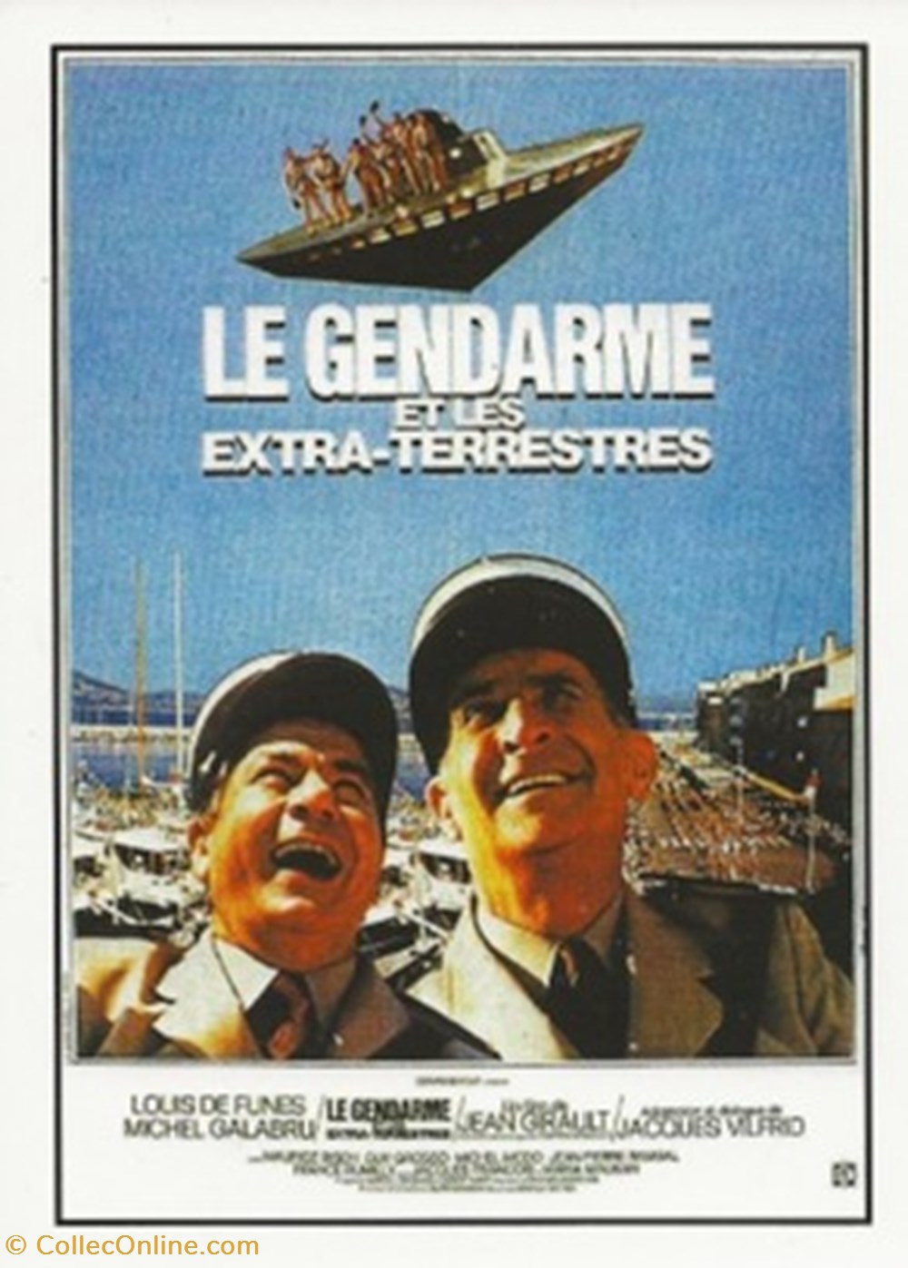 Le gendarme et les extra-terrestres cartes postales autres le gendarme et les extra terrestres