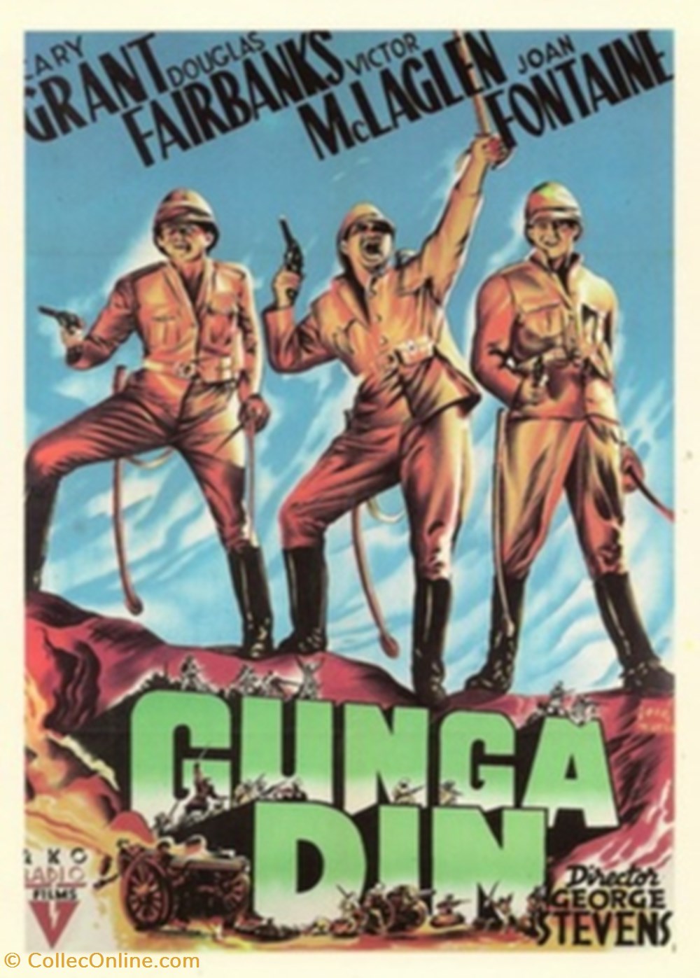Gunga din cartes postales autres gunga din