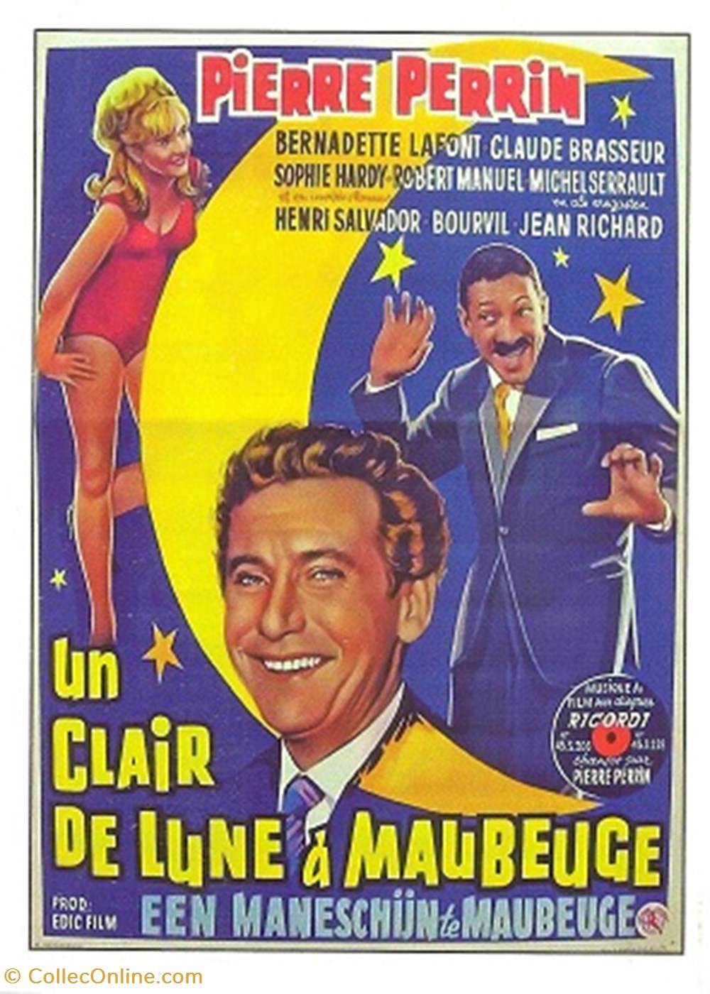 Un clair de lune à Maubeuge cartes postales autres un clair de lune a maubeuge
