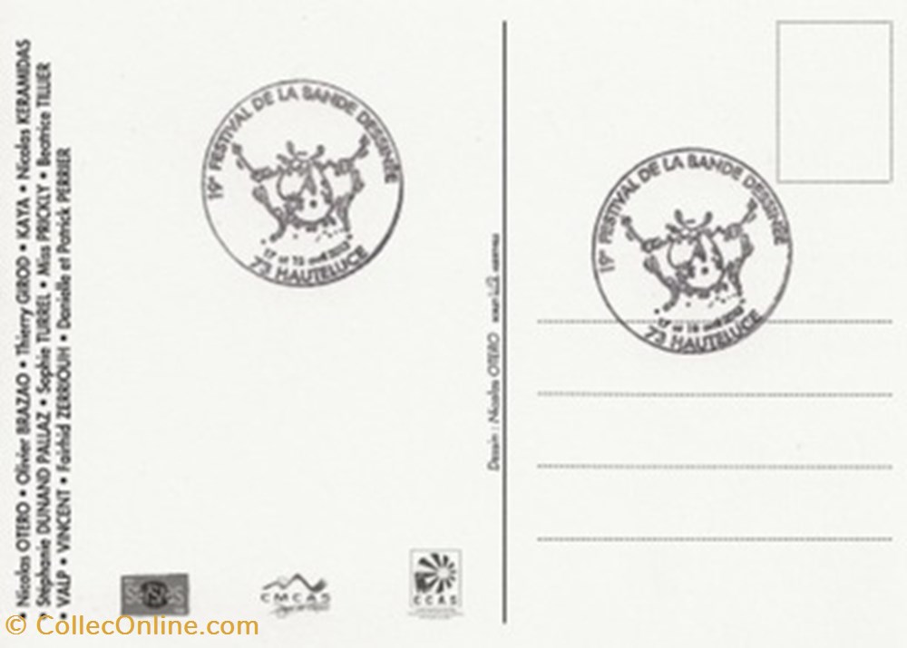 Les Saisies (73) 2013 cartes postales bande dessinee les saisies 73 2013