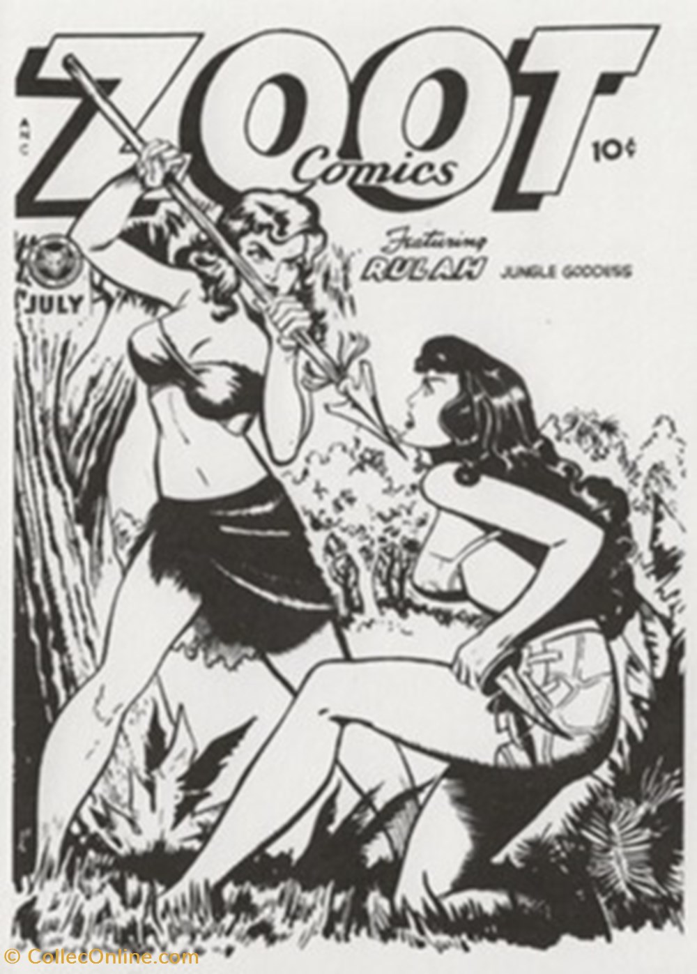 Pulp anglais 1 2 cartes postales bande dessinee pulp anglais 1