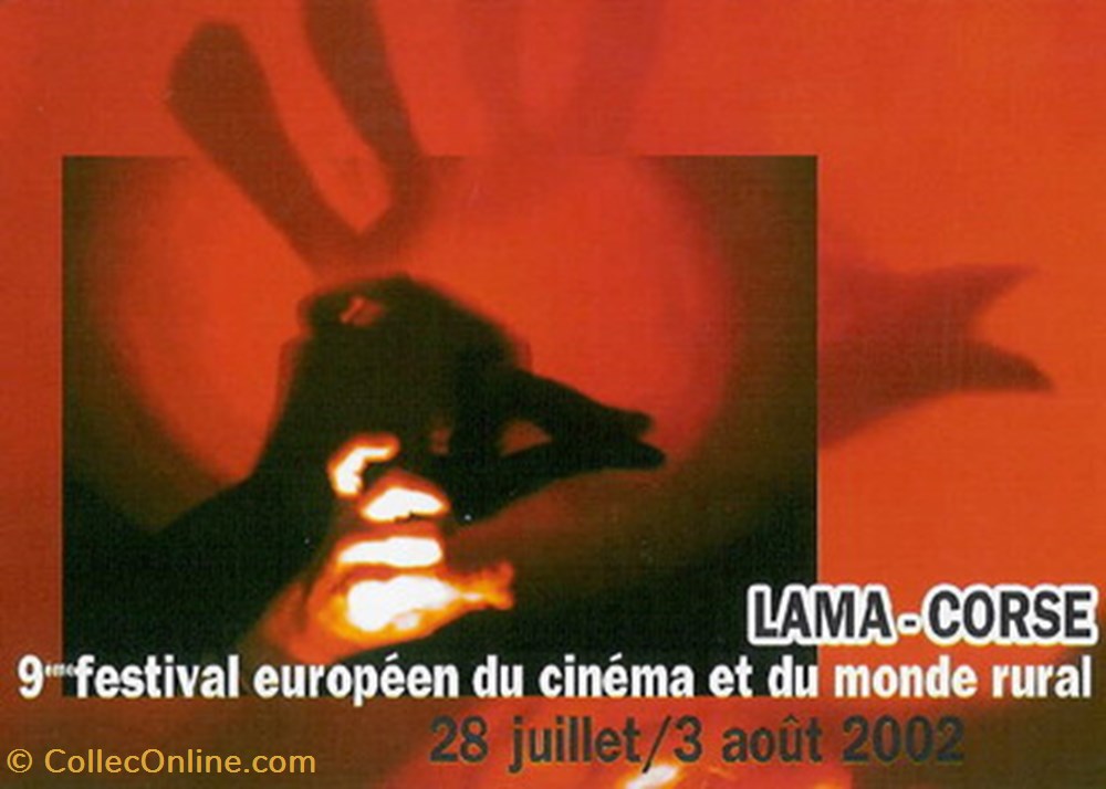 Lama Festival européen du cinéma et du monde rural 2002 cartes postales autres lama festival europeen du cinema et du monde rural 2002