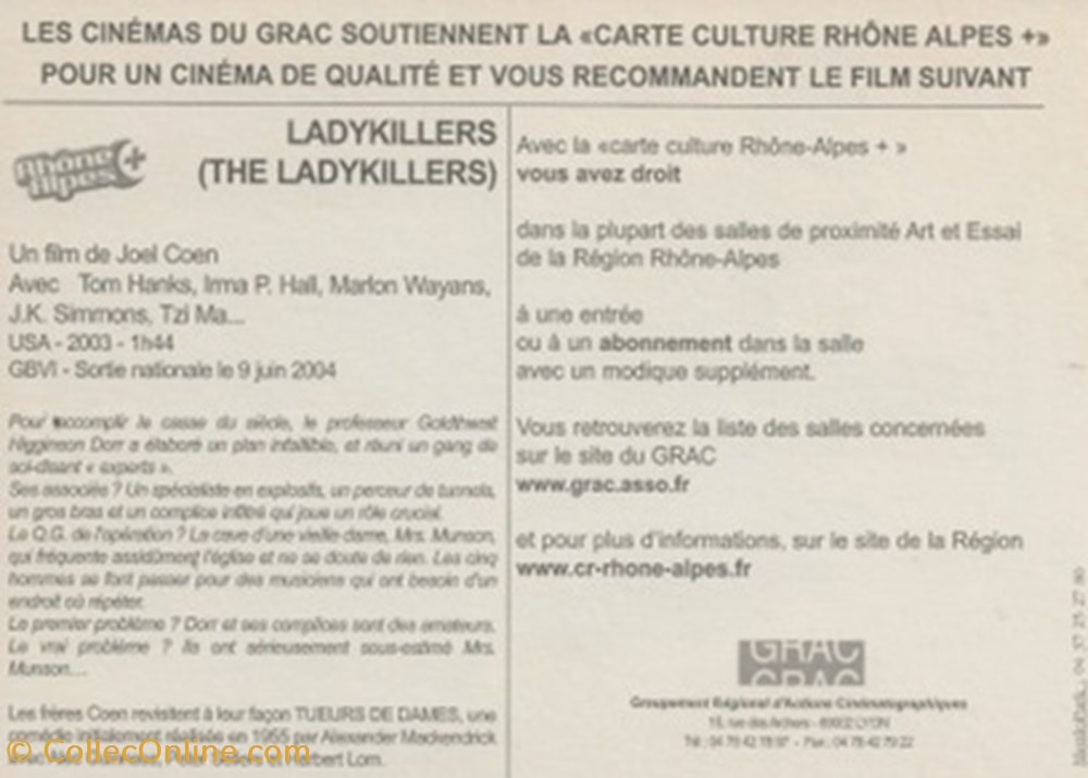 Ladykillers cartes postales autres ladykillers