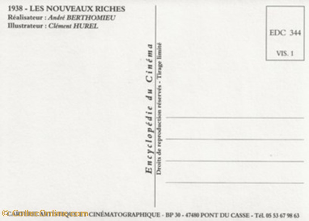 cartes postales autres les nouveaux riches