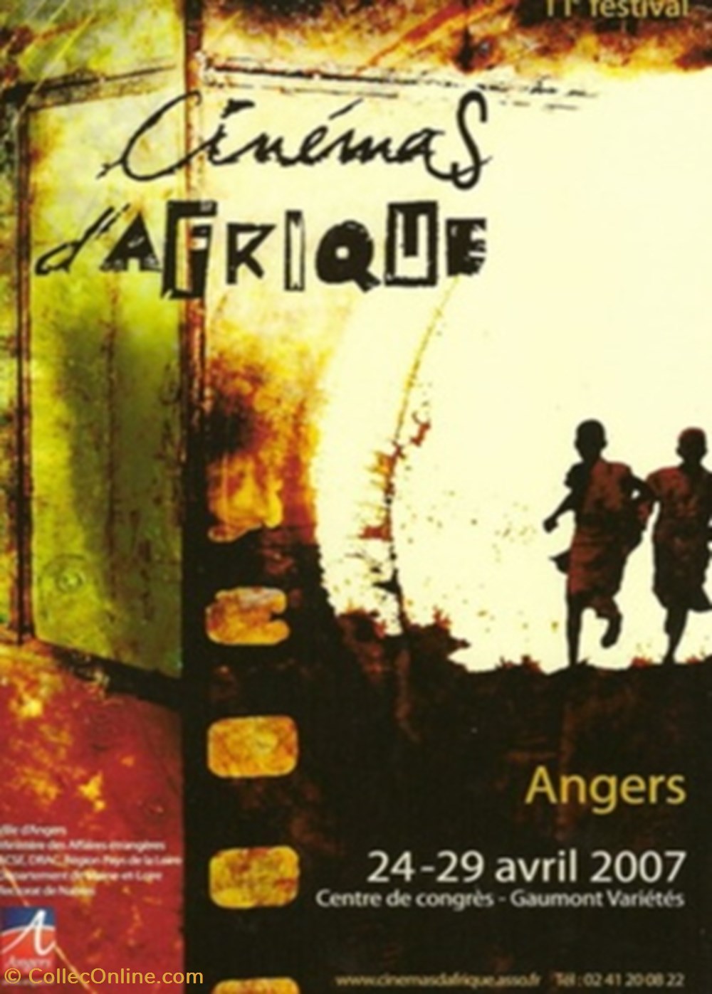 cartes postales autres angers festival cinemas afrique 2007